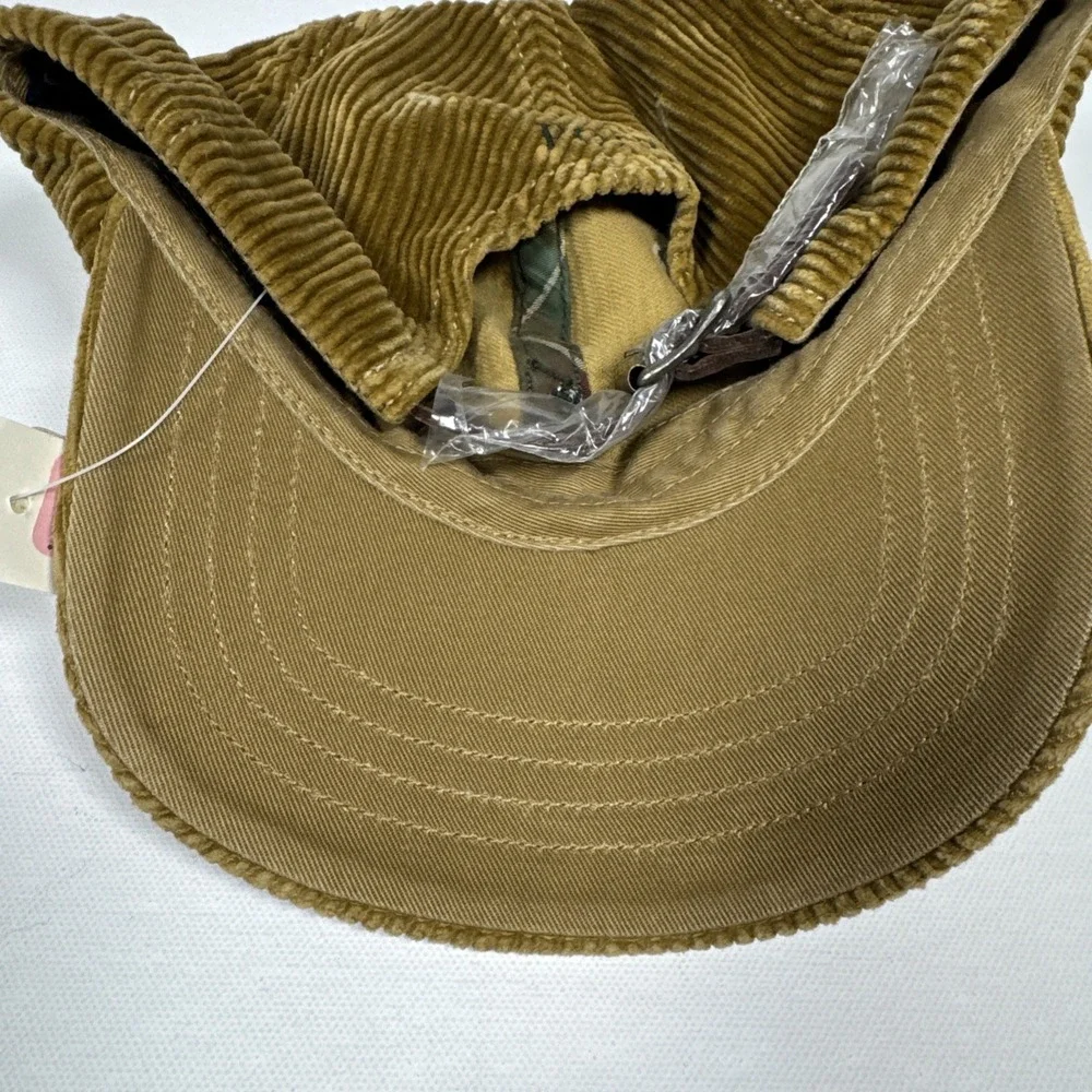 Vintage Polo by Ralph Lauren Brown Corduroy Hat. Deadstock!!
